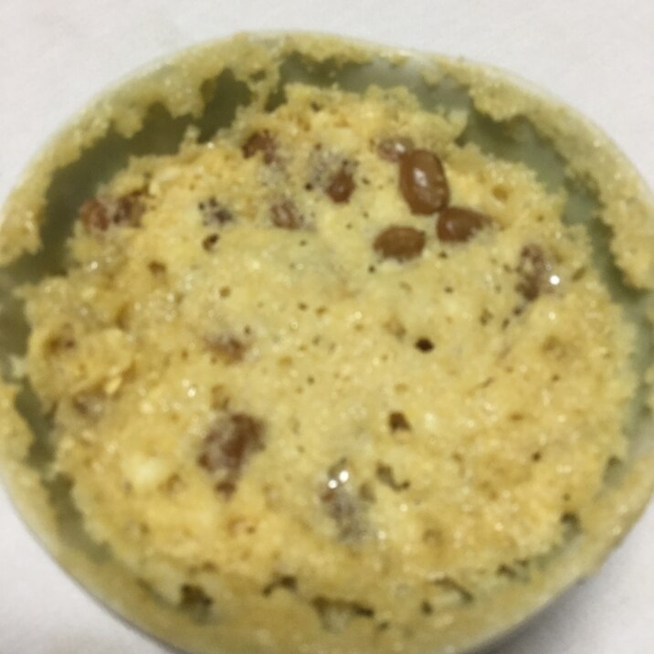 納豆入り豆腐蒸しパン